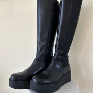 Vagabond Tara Tall Platform Boot black size 39
